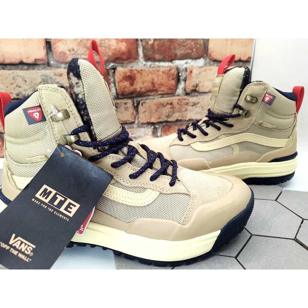 Vans UltraRange EXO Hi MTE-2 Waterproof Hiking Boots Tan Nubuck Men 7.5 / Wmn 9